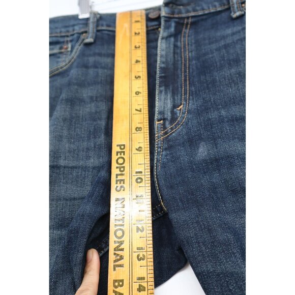 Levis 511 Mens Slim Fit Jeans W38 L30 Dark Wash Denim - Picture 4 of 15